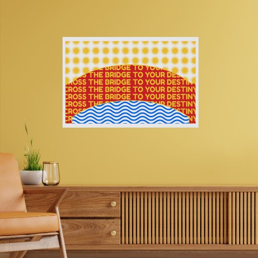 Steek de brug over naar je Destiny Wall Art Poster (Woonkamer 2)