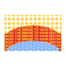 Steek de brug over naar je Destiny Wall Art