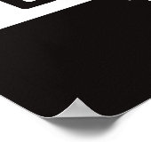 Steek de concurrentie niet door de overheid poster (Hoek)