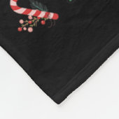 Steek de lamp aan, niet de rat Funny Christmas 2 Fleece Deken (Hoek)