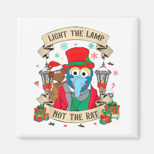 Steek De Lamp Aan Niet De Rat Grappige Kerstmis Ma Magneet