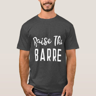 Steek de Mannen juistheid van de barre Ballet Yoga T-shirt