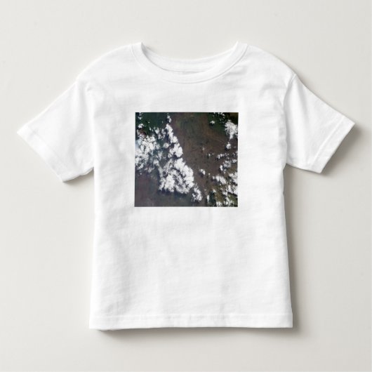 Steek de pik uit de Nyiragongo Volcano in de DRC Kinder Shirts (Voorkant)