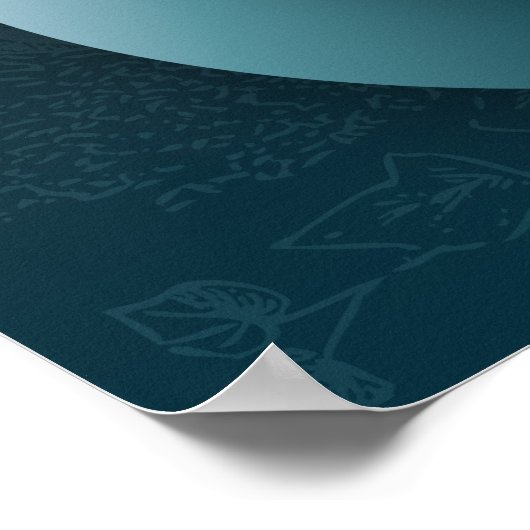 Steek de stem uit - bespaar de planeet poster (Hoek)