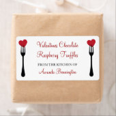 Steek een Vork in mijn Hart Valentijnse  Baking La Etiket (Insitu)