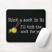 Steek er een sok in! Mousepad Muismat (Met muis)