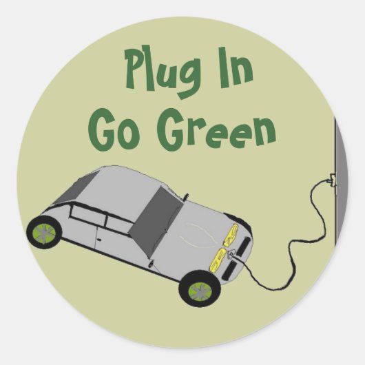 Steek erin, ga groen - stickers (Voorkant)