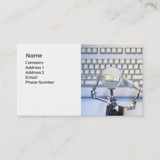 Steek hem in het Visitekaartje (Voorkant)