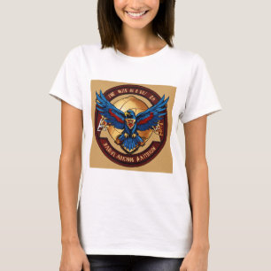 "Steek het omhoog!" "Draag je vibes" "Sticker bom T-shirt