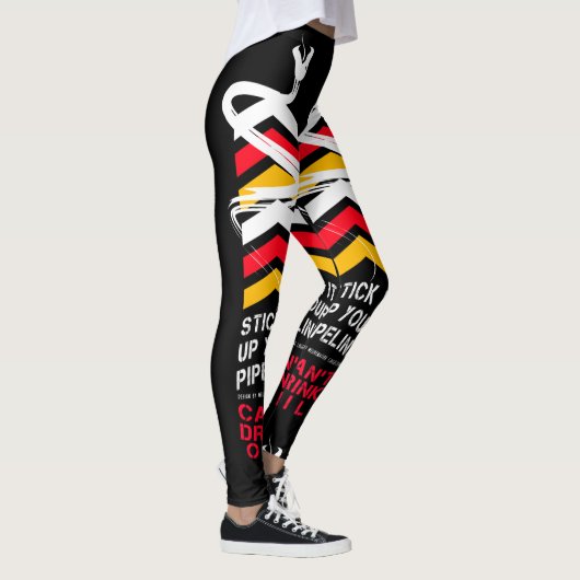 Steek het op uw pijplijn leggings (Rechts)