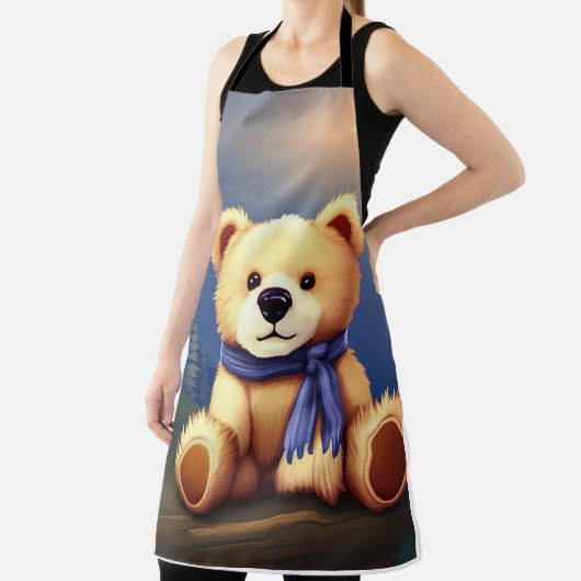 Steek in stijl met ons Teddy Bear Kitchen Schort (Insitu)