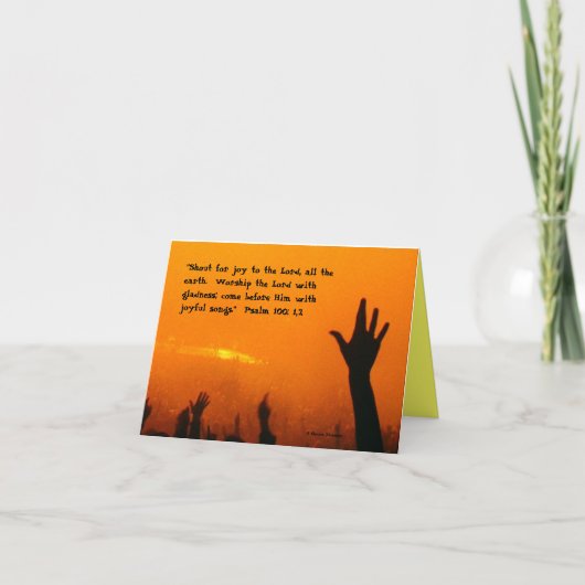 Steek je hand op met briefkaarten (Voorkant)