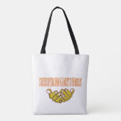 Steek je hand uit als genade voor de wereld tote bag (Achterkant)