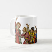 Steek je handen omhoog II Koffiemok (Voorkant links)