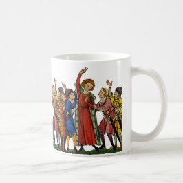Steek je handen omhoog koffiemok