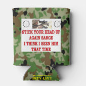 STEEK JE HOOFD WEER OP, SERGEANT BLIKJESKOELER (Achterkant)