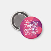 Steek je liefde op de koelkast - een dagelijkse he magneet (Voorkant / Achterkant)