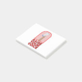 Steek je stem omhoog post-it® notes (Schuin)