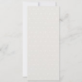 Steek ons kleine Melon Pastel Roze Baby shower Kaart (Achterkant)