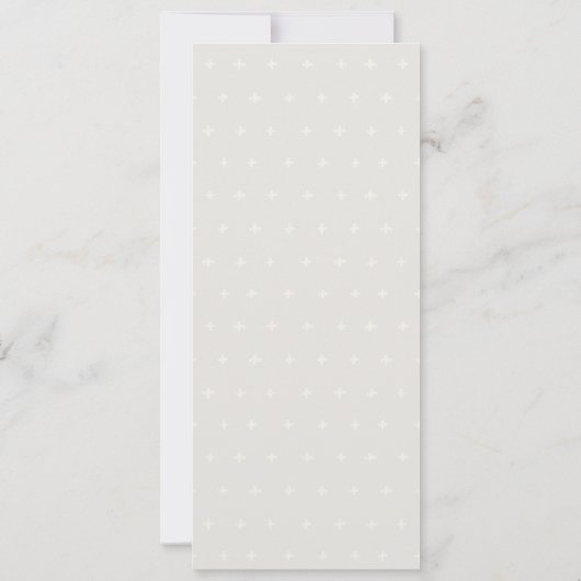 Steek ons kleine Melon Pastel Roze Baby shower Kaart (Achterkant)