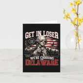 Steek Over Het Overvaren Van De Delaware 4 Juli Vi Kaart (Gele Bloem)