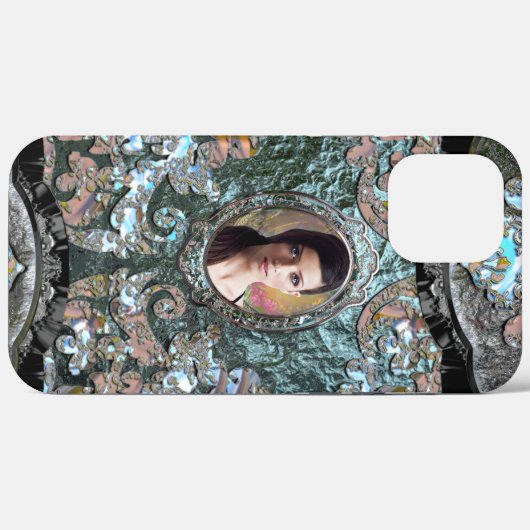 Steek uw Afbeelding hard Elegant Glaçon Hoesje-Mat Case-Mate iPhone Case (Achterkant (horizontaal))