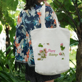 Steek van roze Canvas tas