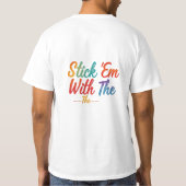 Steek ze met de t-shirt (Achterkant)