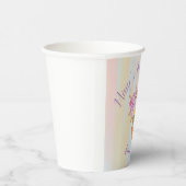 Steekcrèmedouche, Vrijgezellenfeest papier CUP Papieren Bekers (Rechts)