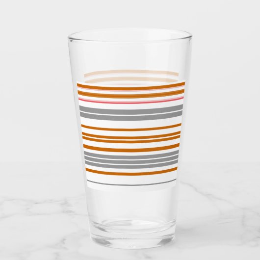 Steekgrijze strepen glas (Voorkant)