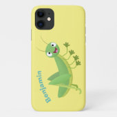 Steekgroene dolle cartoon Case-Mate iPhone case (Achterkant)