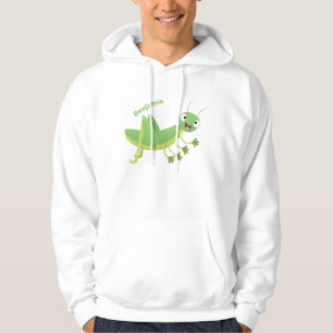 Steekgroene dolle cartoon hoodie