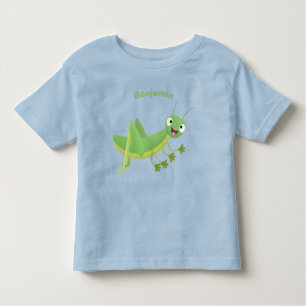 Steekgroene dolle cartoon kinder shirts