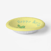 Steekgroene dolle cartoon papieren kommen