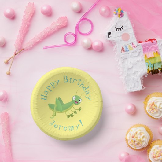 Steekgroene dolle cartoon papieren kommen (Feest)