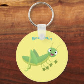 Steekgroene dolle cartoon sleutelhanger (Voorkant)