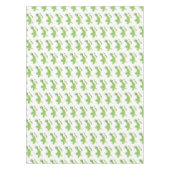 Steekgroene dolle cartoon tafelkleed (Voorkant)