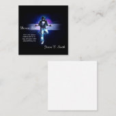 Steekproef bedrijfs het Roepen Kaart-Dance Studio Contactkaartje (Voorkant / Achterkant)