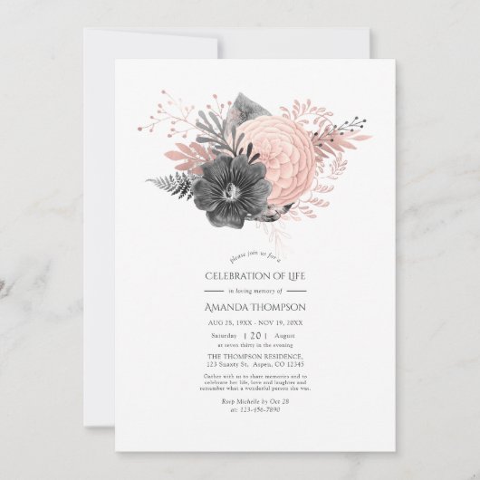 Steekproef- en houtskool kaart (Voorkant)