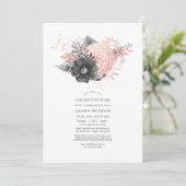 Steekproef- en houtskool kaart (Staand voorkant)