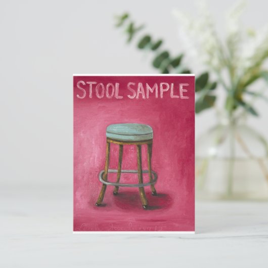 Steekproef gereedschap briefkaart (Staand voorkant)