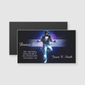 Steekproef Magnetische Visitekaartje-Dance Studio (Voorkant / Achterkant)
