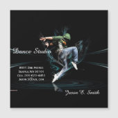 Steekproef Magnetische Visitekaartje-Dance Studio (Voorkant)