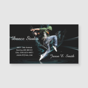 Steekproef Magnetische Visitekaartje-Dance Studio