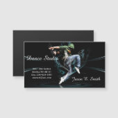 Steekproef Magnetische Visitekaartje-Dance Studio (Voorkant / Achterkant)