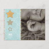 Steekproef Rodeo Mattias Geboorteaankondiging Aankondigingskaart (Achterkant)