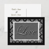 Steekproef sparen de Briefkaarten van de Datum (Voorkant / Achterkant)