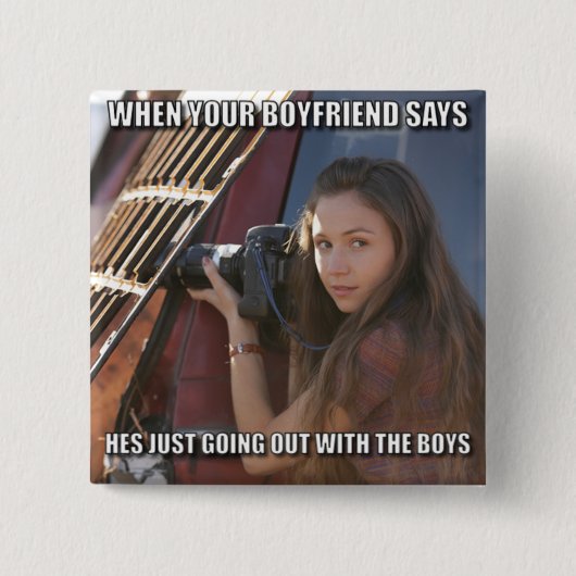 Steekproef Vierkante Button 5,1 Cm (Voorkant)