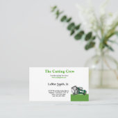 Steekproef Visitekaartje snijpersoneel (Staand voorkant)