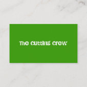 Steekproef Visitekaartje snijpersoneel (Achterkant)